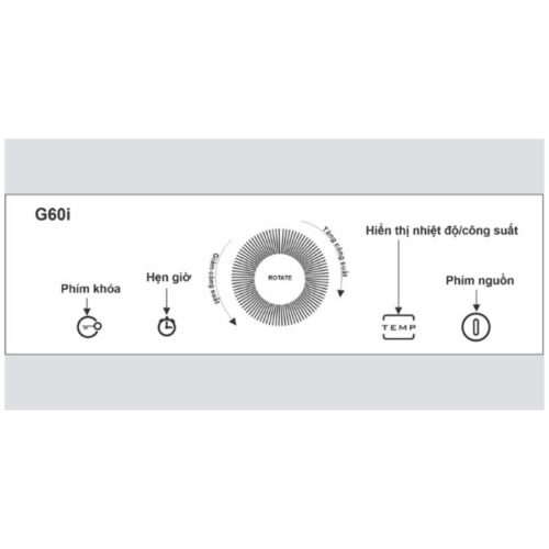 Bếp từ Munchen G60i (Luxury Series - Italy)