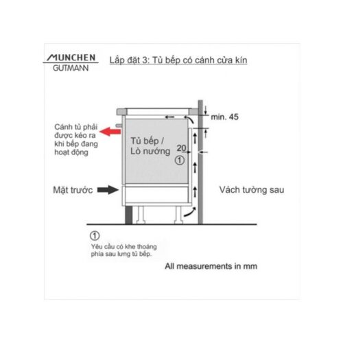 Bếp từ Munchen GM2285 plus 5 Thiết kế của Bếp từ Munchen GM2285 plus