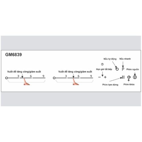 Bếp từ Munchen GM6839 (Klug Series - Germany) 3 Bếp từ Munchen GM6839 (Klug Series - Germany)