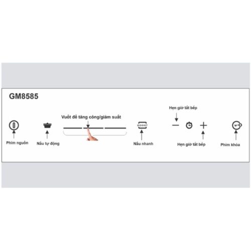Bếp từ Munchen GM8585 (Versteckt Series - Germany) 3 Bếp từ Munchen GM8585 (Versteckt Series - Germany)