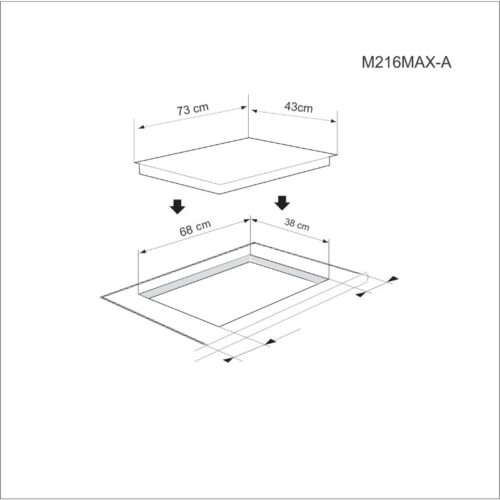 Bếp từ Munchen M216Max-A (Luxury Series - Italy) 7 Bếp từ Munchen M216Max-A (Luxury Series - Italy)
