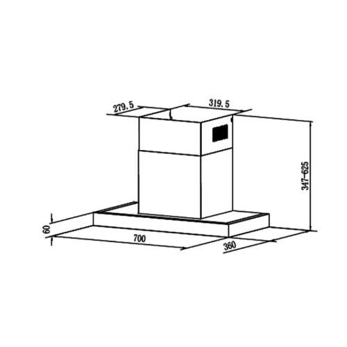 Máy hút mùi áp tường Munchen AM366F_1